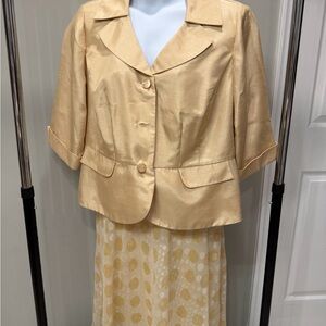 Dana Kay Gold Skirt Set